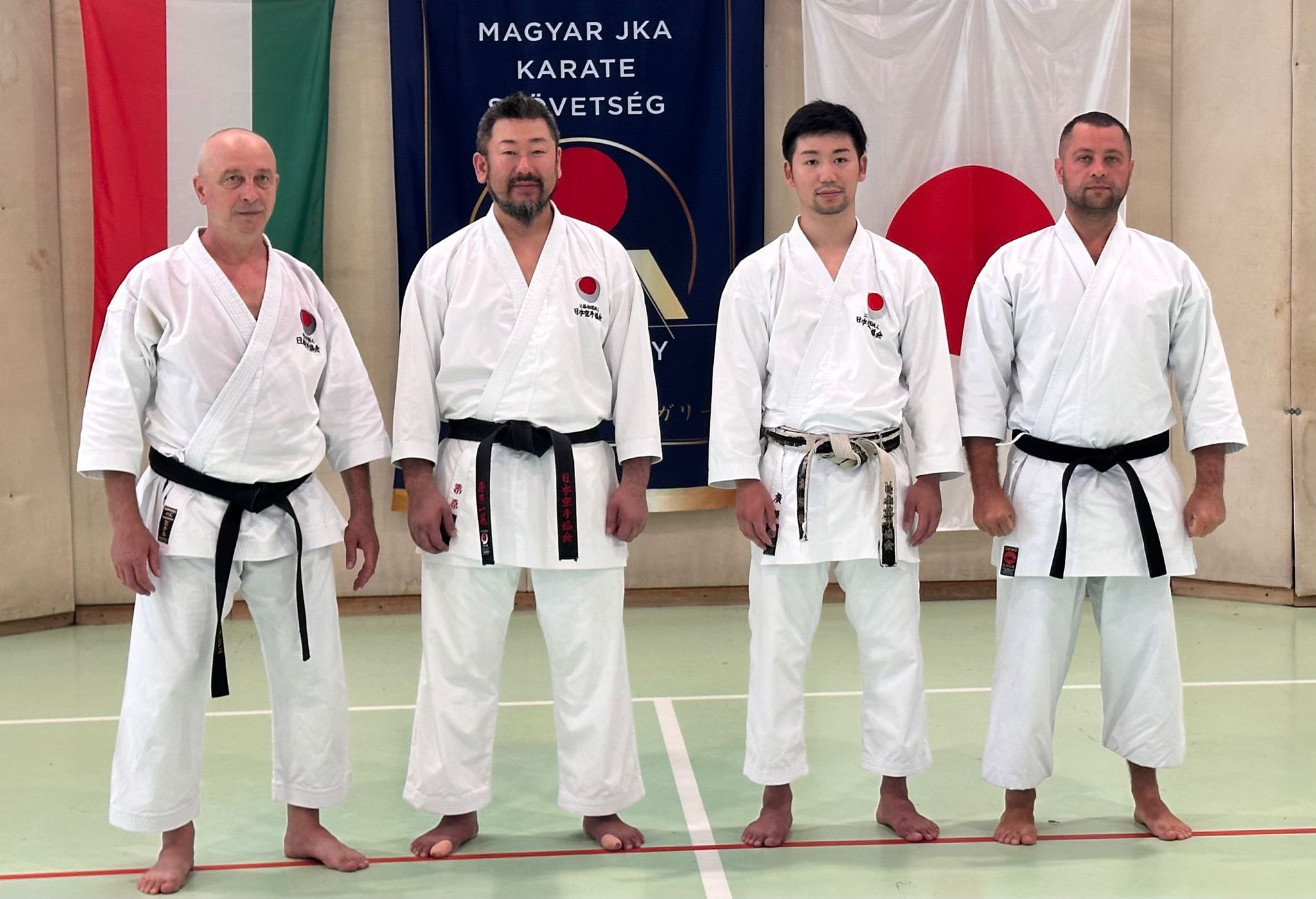 JKA Hungary Gasshuku with Kurihara Sensei & Hirose Sensei. Budapesta, Ungaria 12.07.23-15.07.23