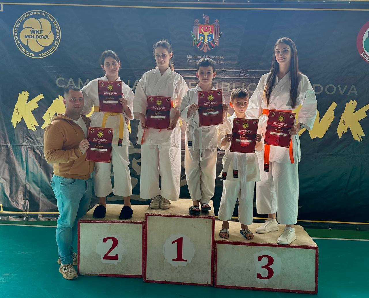 Moldova National Karate-Do WKF OPEN Ediția III Din 07.04.2024